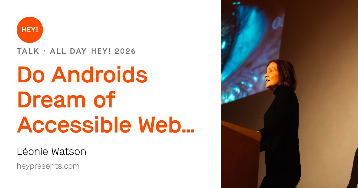 Do Androids Dream of Accessible Webs?